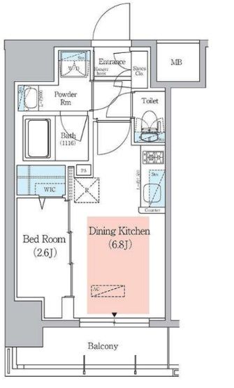9階の間取り図