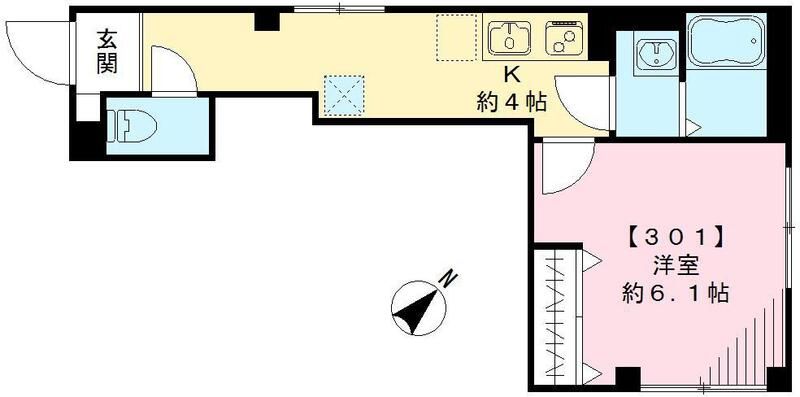 3階の間取り図