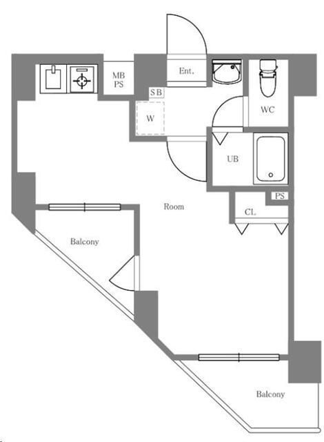3階の間取り図