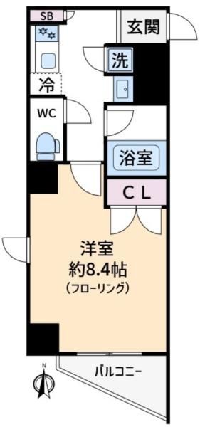 5階の間取り図