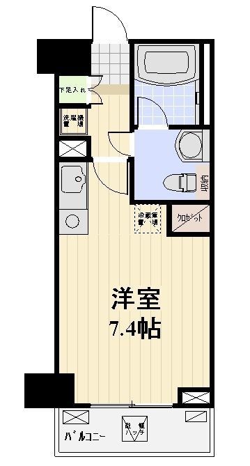 7階の間取り図