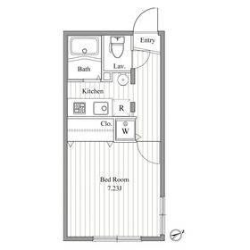 4階の間取り図