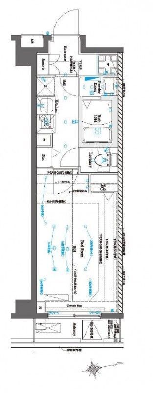 4階の間取り図