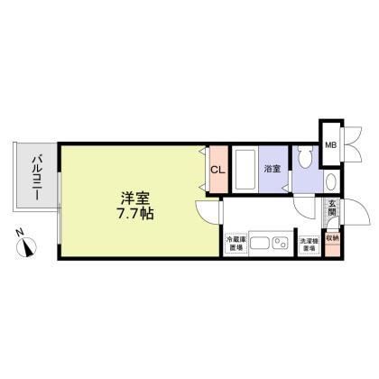 3階の間取り図