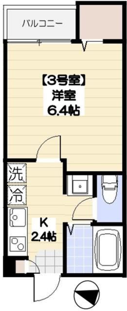 2階の間取り図