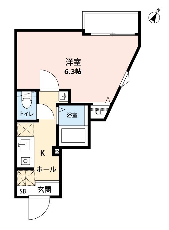 3階の間取り図