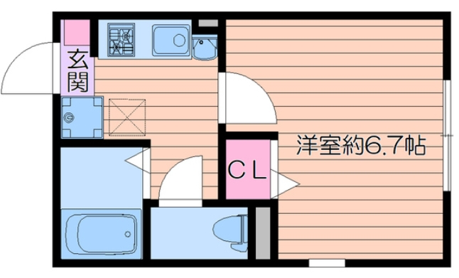 4階の間取り図