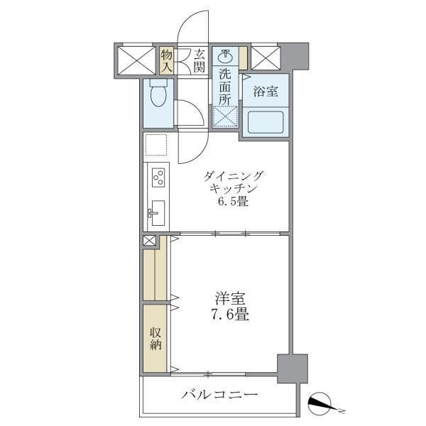2階の間取り図