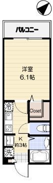 2階の間取り図