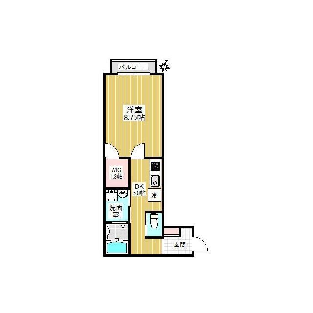 3階の間取り図