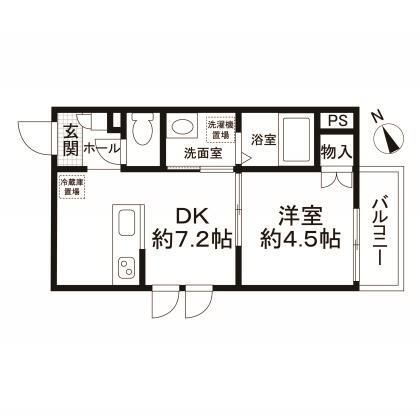 3階の間取り図