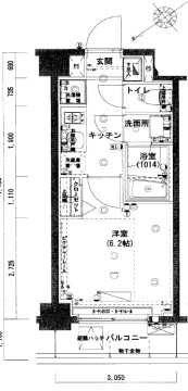 3階の間取り図