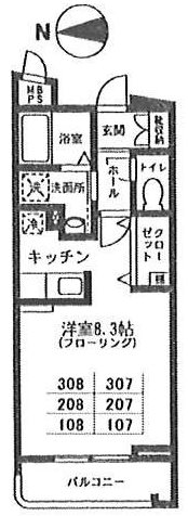 1階の間取り図