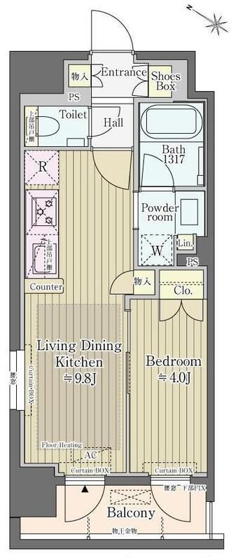 3階の間取り図