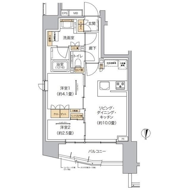 3階の間取り図