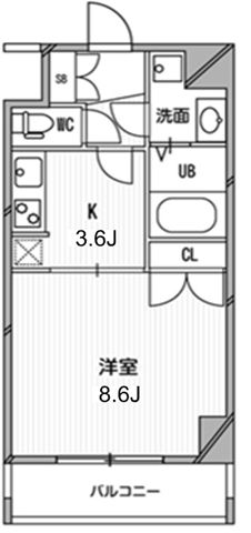 3階の間取り図
