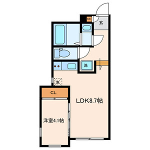 1階の間取り図
