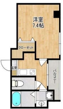 2階の間取り図