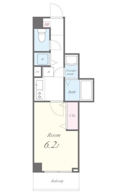 3階の間取り図