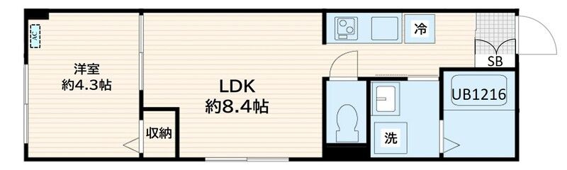 3階の間取り図