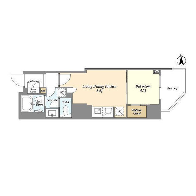 9階の間取り図