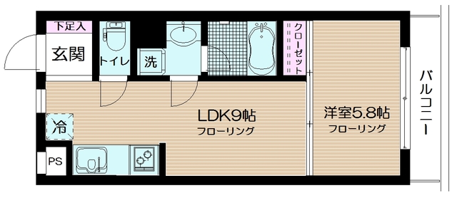 3階の間取り図