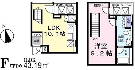 5階の間取り図