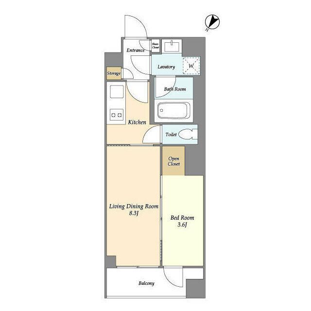 3階の間取り図