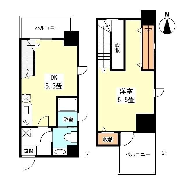 7階の間取り図