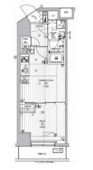 5階の間取り図