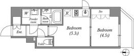 5階の間取り図