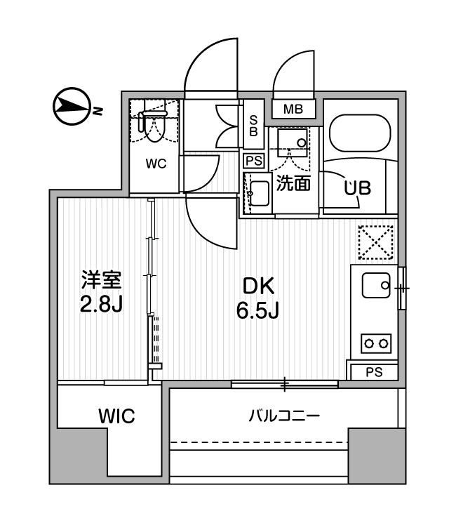 3階の間取り図