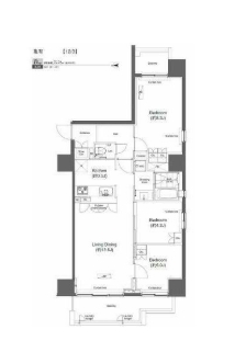 2階の間取り図
