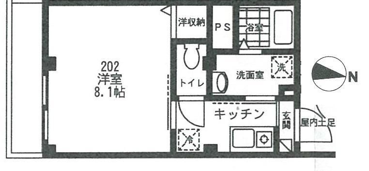2階の間取り図