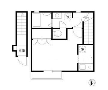 2階の間取り図