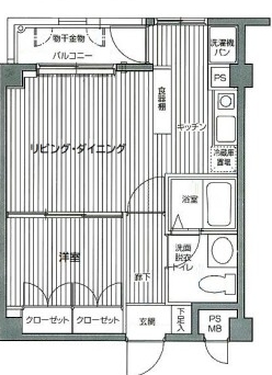 2階の間取り図
