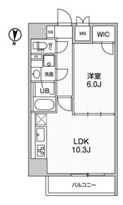 5階の間取り図