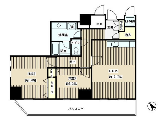 使いやすい間取り♪