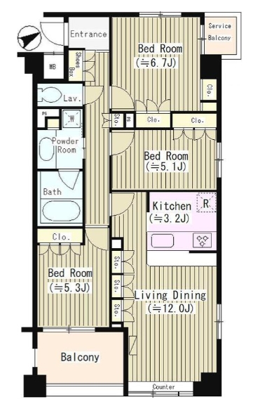 ☆使いやすい間取り☆