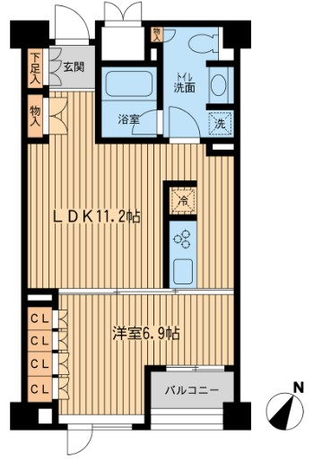 使いやすい間取り♪