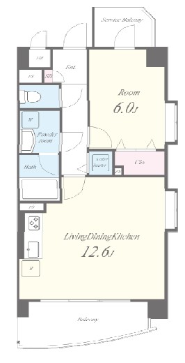 ☆振分タイプの間取り☆