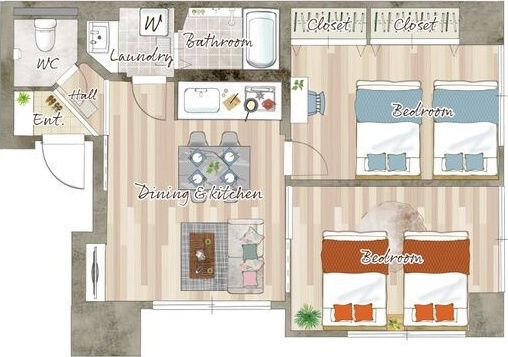 ☆使いやすい間取り☆