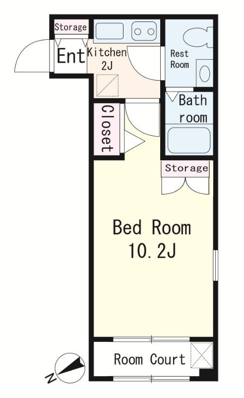 角部屋で使いやすい間取り♪