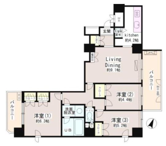 ☆使いやすい間取り☆