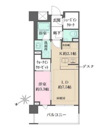 使いやすい間取り☆