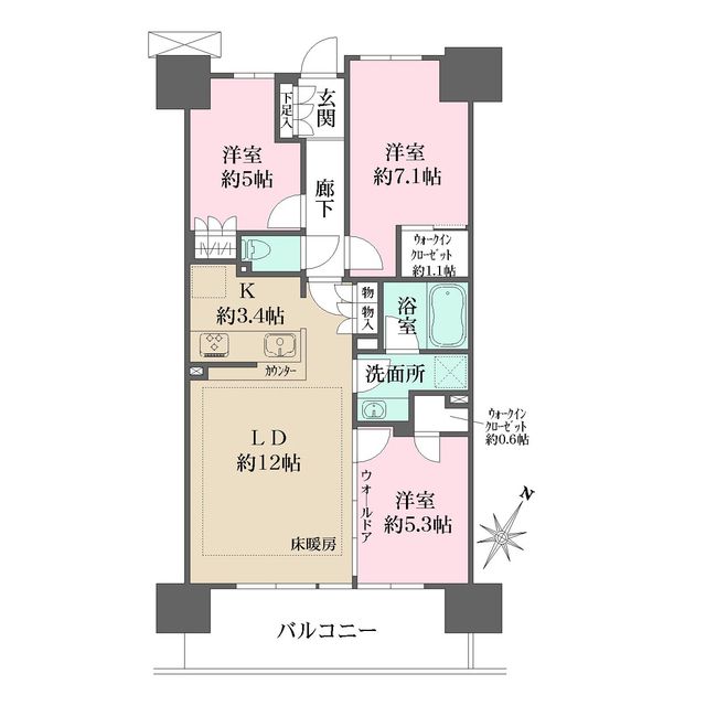 ☆使いやすい間取り☆
