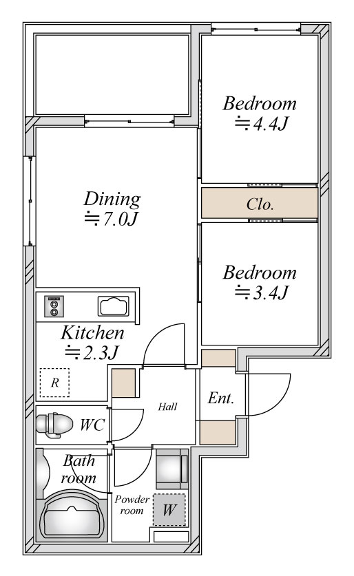 使いやすい間取り☆