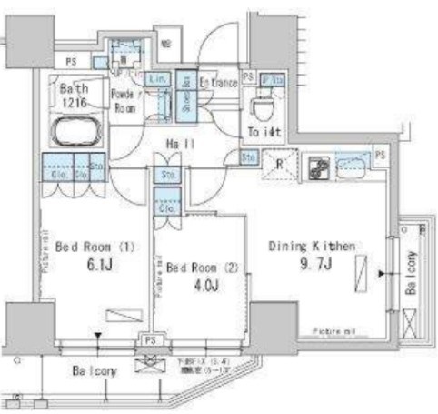 ☆角部屋です☆