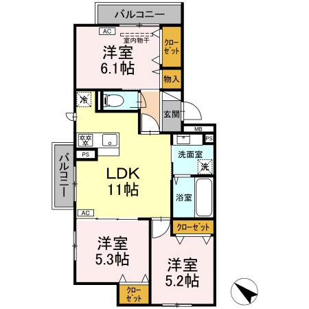 ☆使いやすい間取り☆