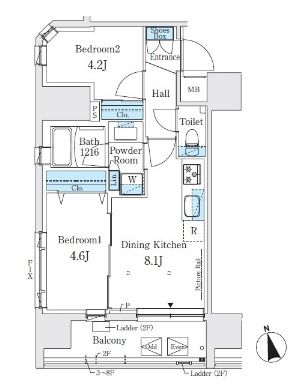 ☆使いやすい2DK☆